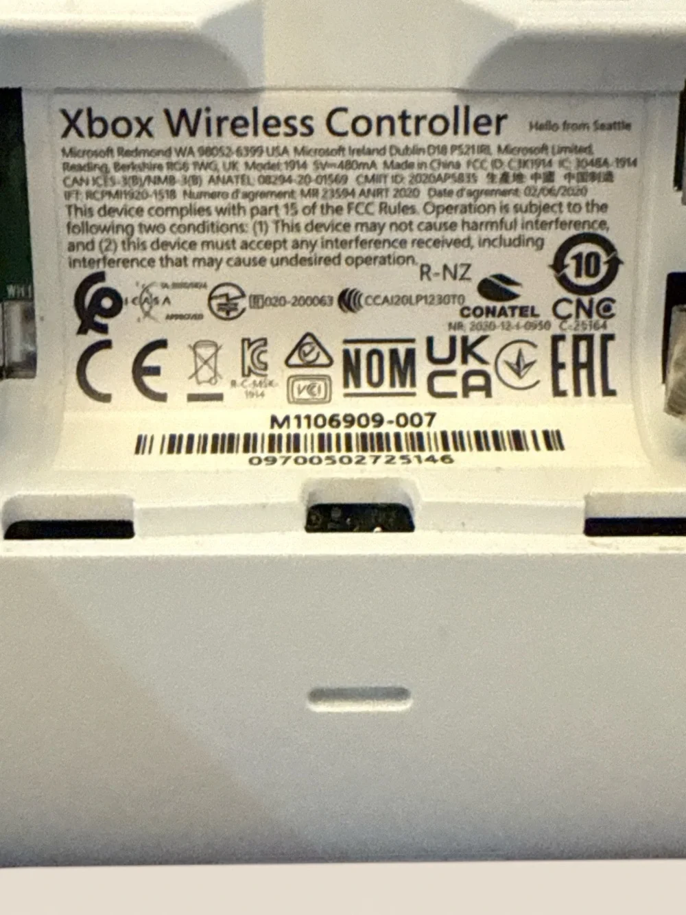 Microsoft Xbox Series X/S Wireless Controller - Robot White , Great Condition